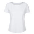 Official RAD regulation uniform for boys in Pre-Primary and Primary grades: the white short-sleeved ballet T-shirt. This sustainable boys' dance kit uses breathable, moisture-wicking performance fabric for premium comfort during Royal Academy of Dance exams. Designed with eco-friendly materials, the top provides a clean silhouette and high-performance fit, meeting modern standards for a supportive male ballet uniform.