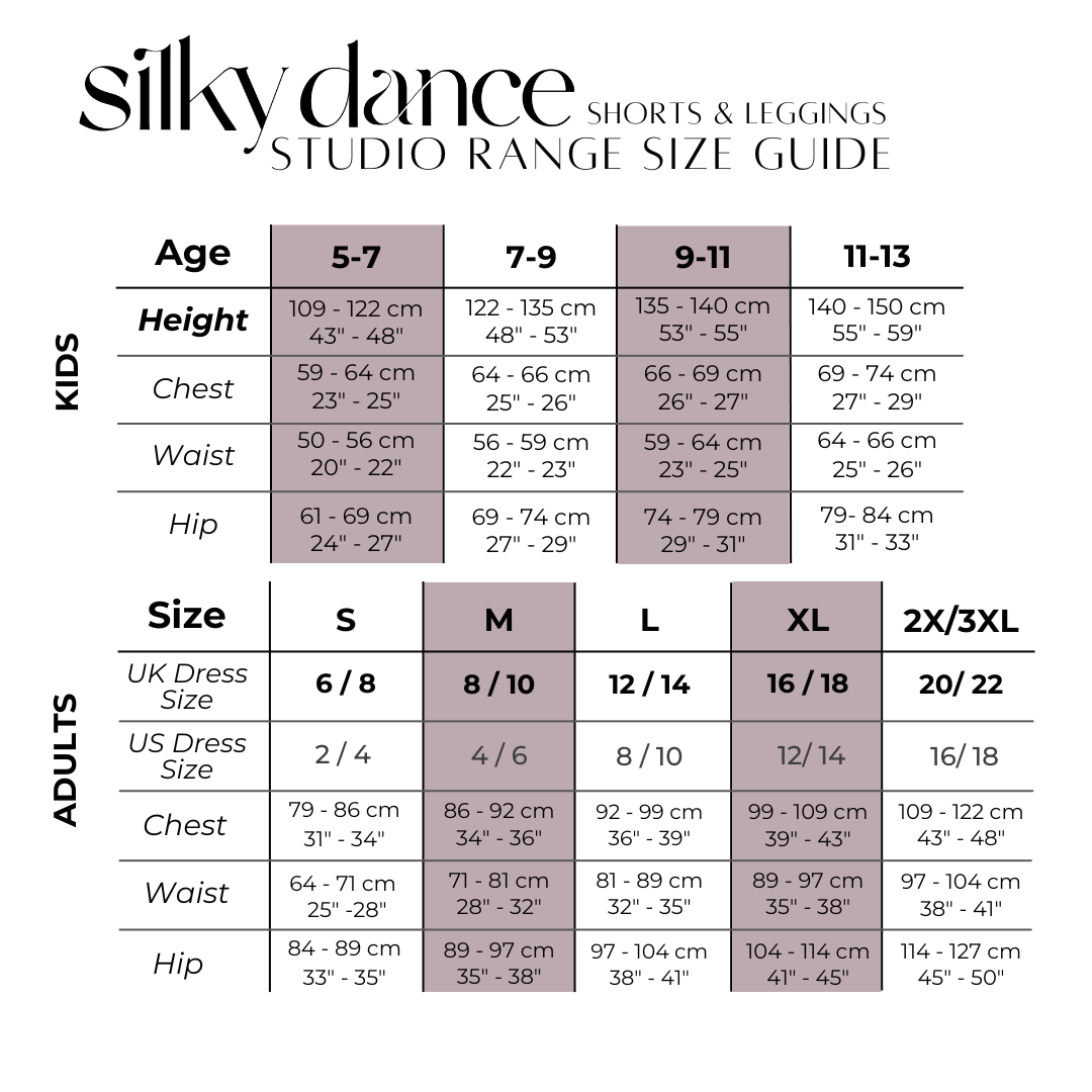 High Waisted Dance Leggings Black