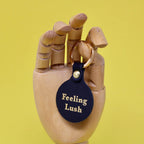 Feeling Lush Smiley Key Fob