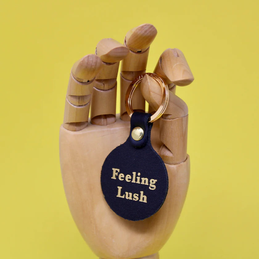 Feeling Lush Smiley Key Fob