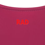 Official RAD Grade 3-5 female ballet uniform: the Freed of London Ivy leotard in Mulberry. This regulation piece features a sleeveless tank design with a ruched front and matching belt. Made from sustainable ECONYL recycled fabric. Designed for Royal Academy of Dance exams, it combines high-performance recycled materials with a professional, supportive fit for young dancers.