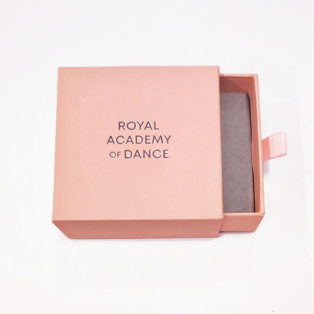DIAMOND BALLET SHOE NECKLACE SILVER
