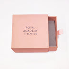 DIAMOND BALLET SHOE NECKLACE SILVER