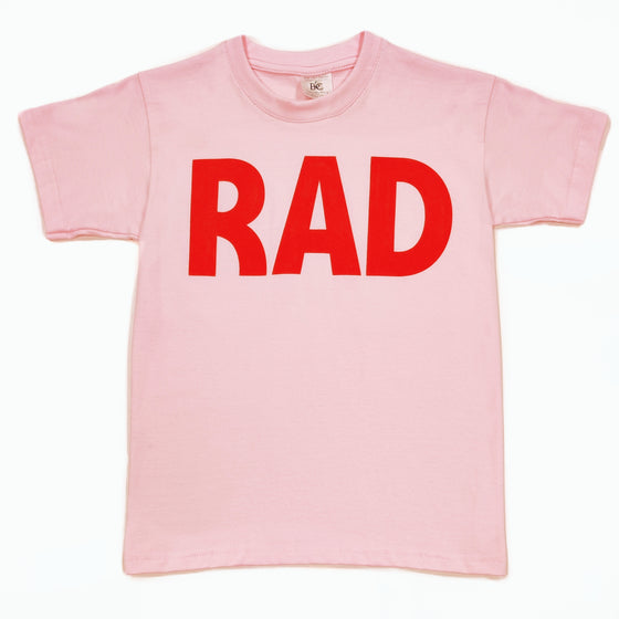 RAD Kids Tshirt Pink