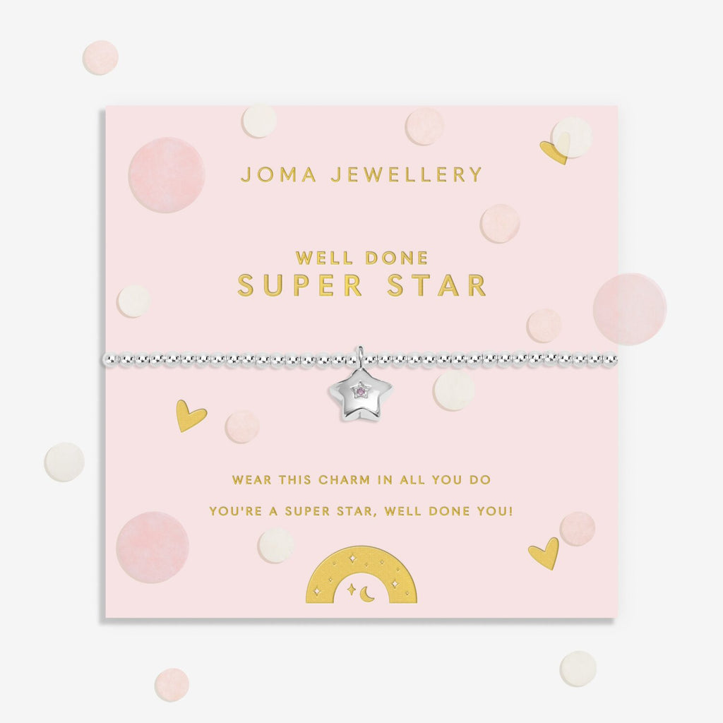 Kids Confetti Super Star Bracelet
