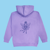 Kids Embroidered Butterfly Hoodie