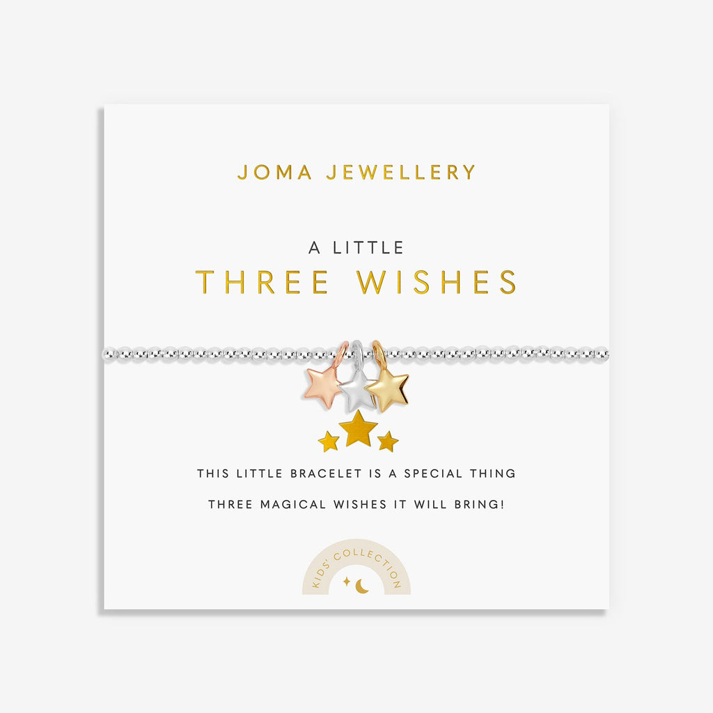 Kids Three Wishes Bracelet