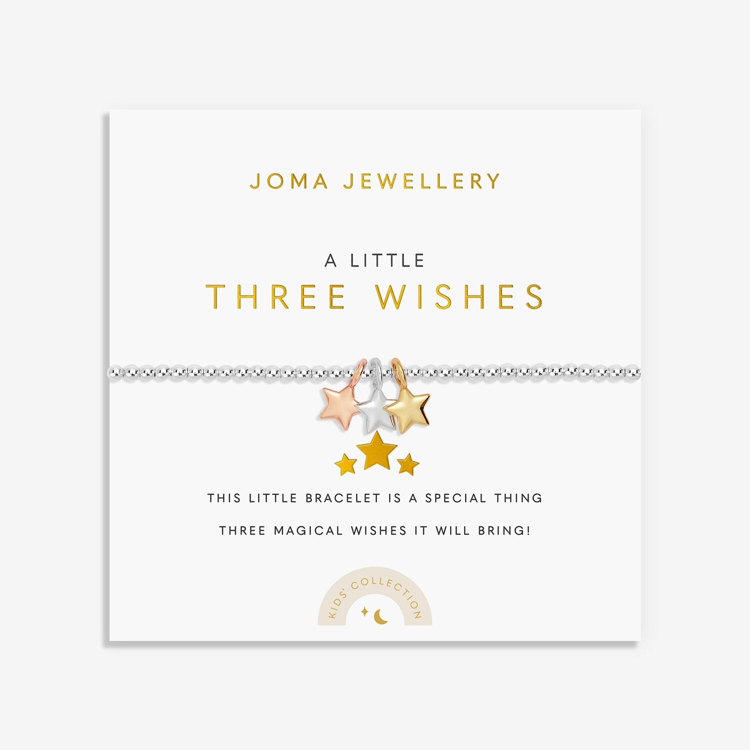 Kids Three Wishes Bracelet