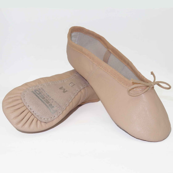 Freed 'Aspire' Adult Wide Leather Ballet Shoes Pink