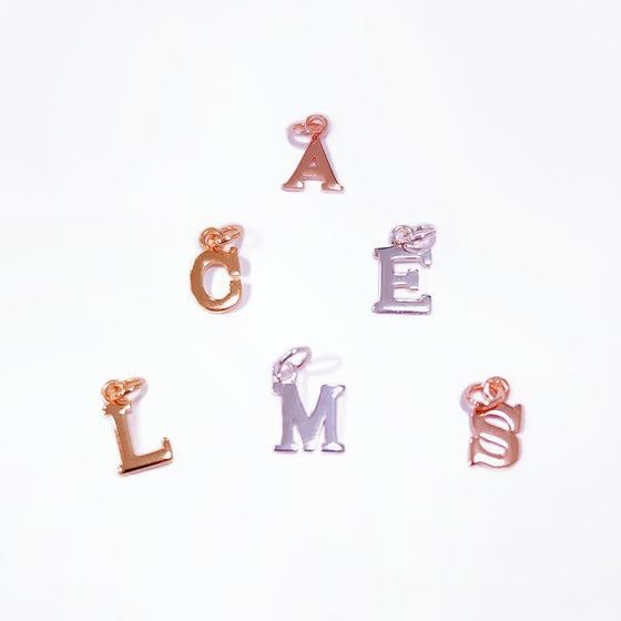 Initial Letter Charm