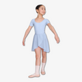 This pale blue Little Ballerina circular skirt is the official RAD regulation dancewear for Pre-Primary and Primary in Dance, perfectly capturing balletcore aesthetic. Designed for a professional silhouette, this high-performance piece features a soft, ethereal chiffon fabric that offers breathable comfort and fluid movement during early training. This sustainable dancewear staple provides a modern silhouette and timeless elegance, meeting official exam requirements for young dancers.