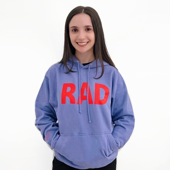 RAD Hoodie Dusty Pink