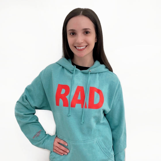 RAD Hoodie Dusty Pink