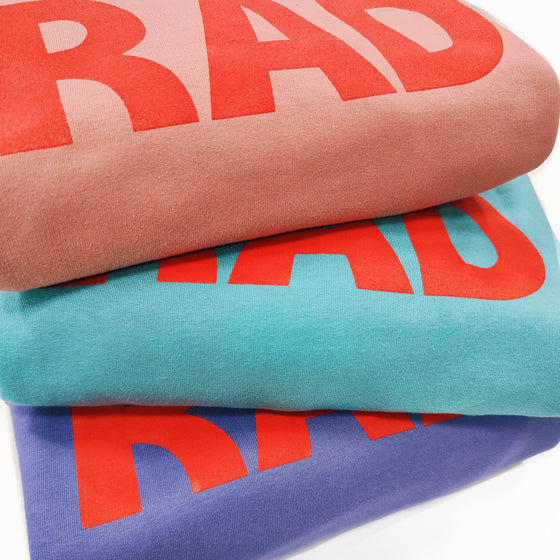 RAD Hoodie Dusty Pink