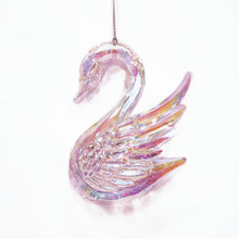  Rainbow Acrylic Iridescent Swan