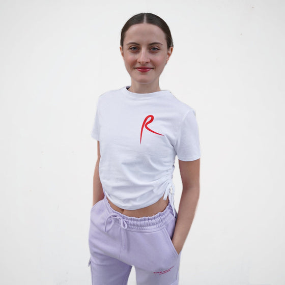 Arbq Ruched Crop Top