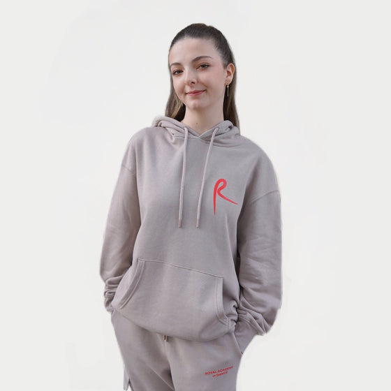 Arabesque Hoodie Stone