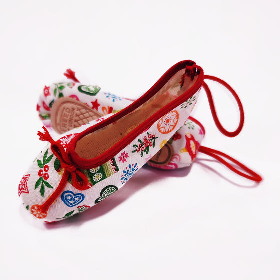 Freed Miniature Satin Ballet Shoes - Limited Christmas Edition