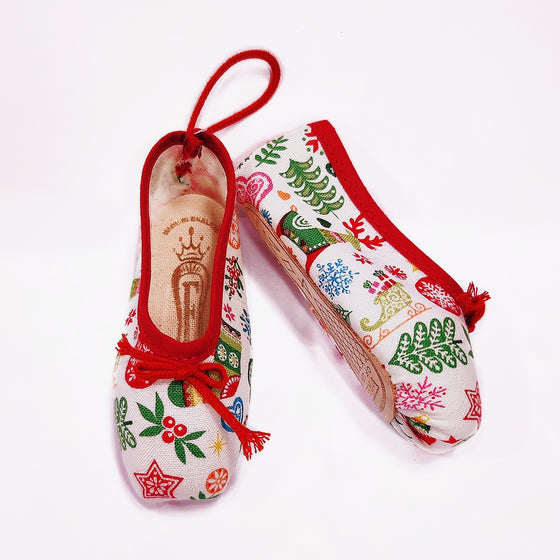 Freed Miniature Satin Ballet Shoes - Limited Christmas Edition