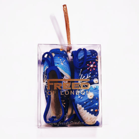 Freed Miniature Satin Ballet Shoes - Limited Christmas Edition