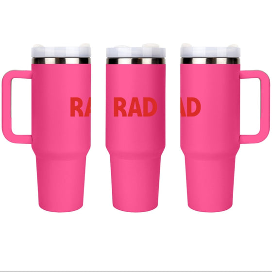 RAD Stainless Steel Sip Cup Fuchsia