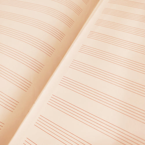 10 stave manuscript book