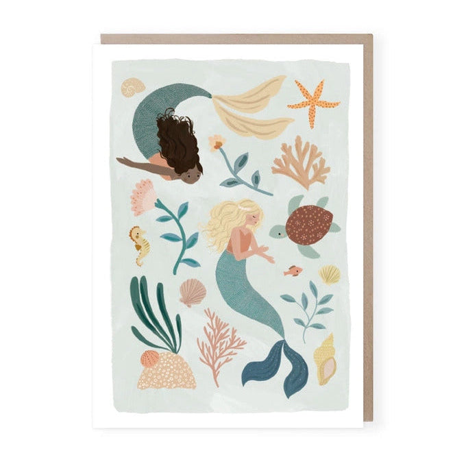 Mermaid Card