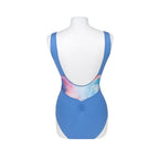 Monica Strapped Leotard Powder Blue