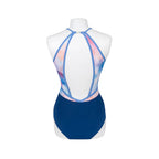 Ninette Halterneck Leotard Royal Blue