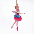 Nutcracker Resin Fabric Ballerina