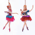 Nutcracker Resin Fabric Ballerina