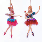 Nutcracker Resin Fabric Ballerina