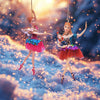 Nutcracker Resin Fabric Ballerina