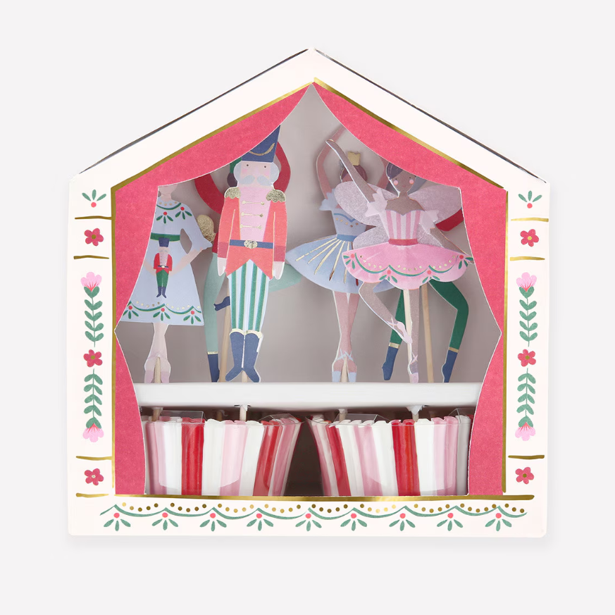 Nutcracker Ballet Cupcake Kit