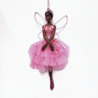 Pink Fabric Fairy Ballerina