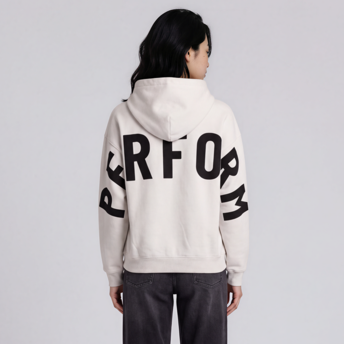 Perform Hoodie Vintage White