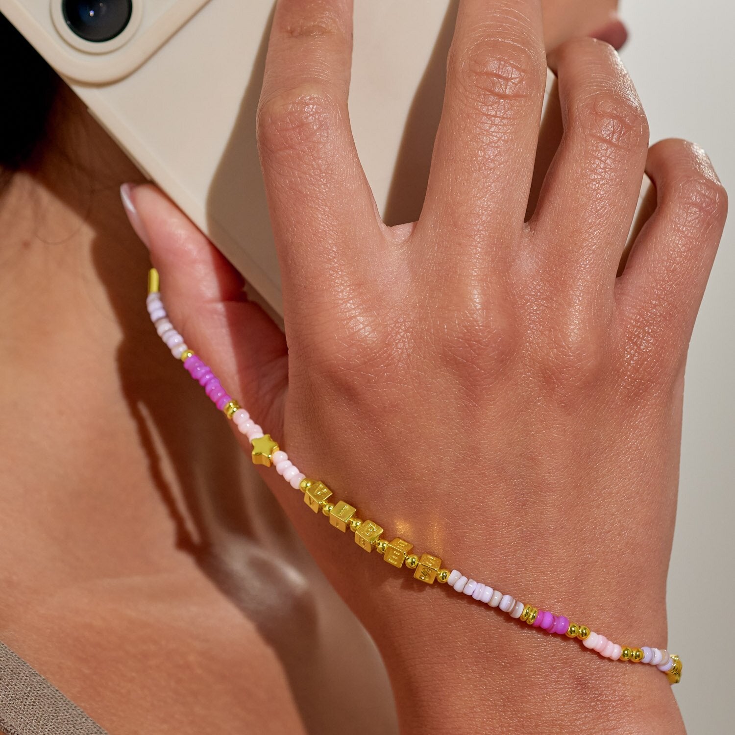 Phone Charm "Good Vibes"