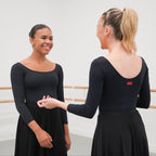 Long Sleeved Leotards Black