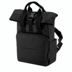 Recycled Mini Twin Handle Roll Top Backpack