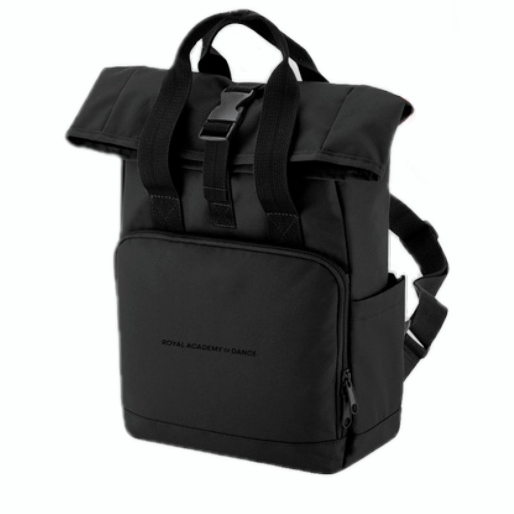 Recycled Large Twin Handle Roll Top Laptop Backpack