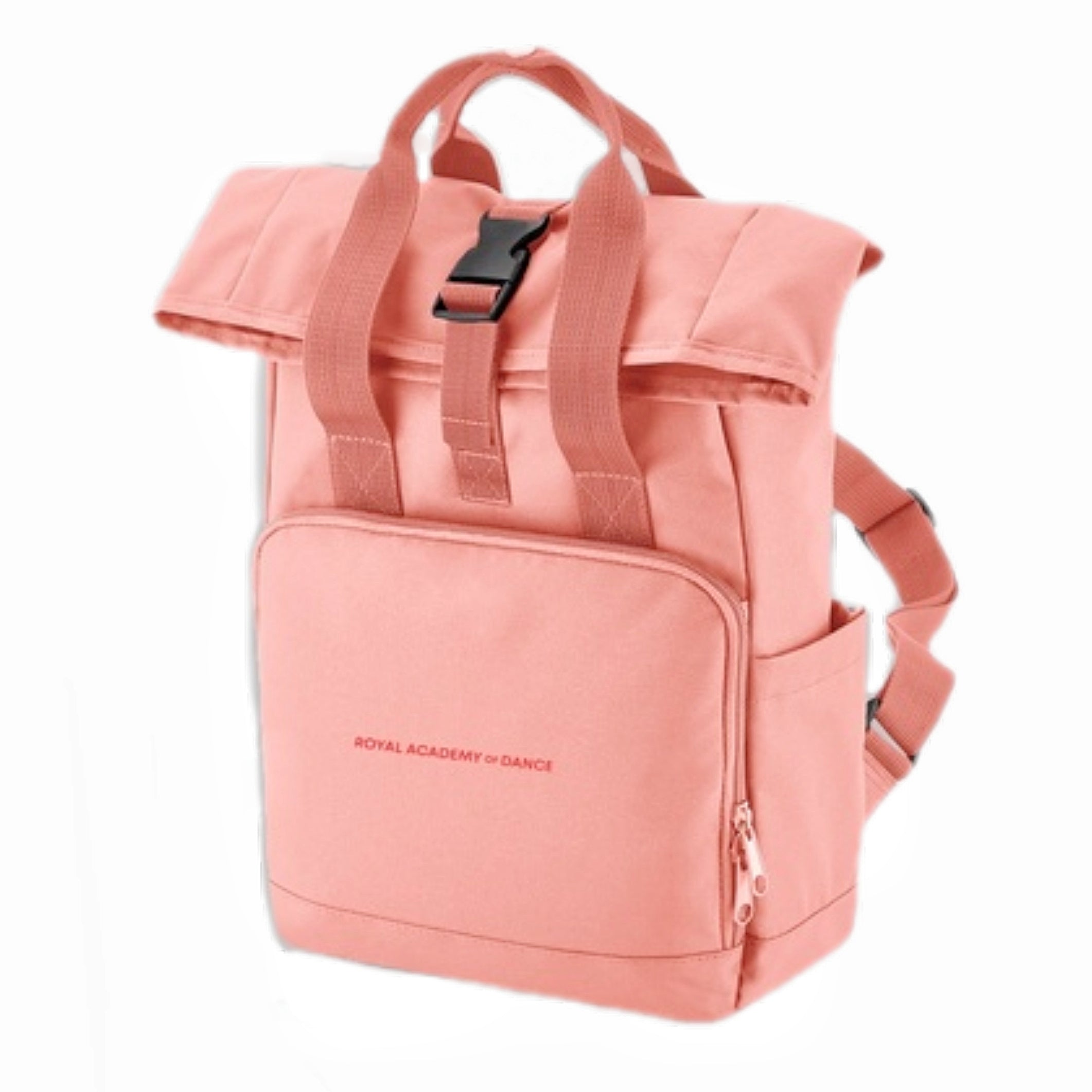 Recycled Mini Twin Handle Roll Top Backpack