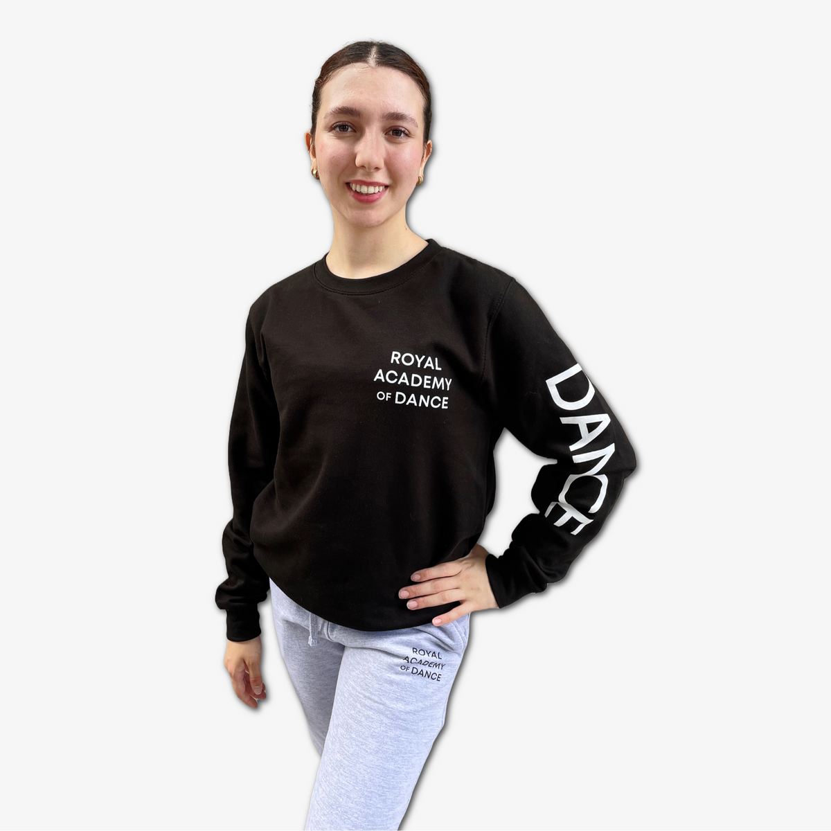 RAD 'DANCE' Sweat Black – Royal Academy Of Dance Shop