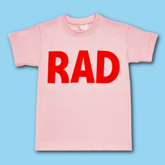 RAD Kids Tshirt Pink