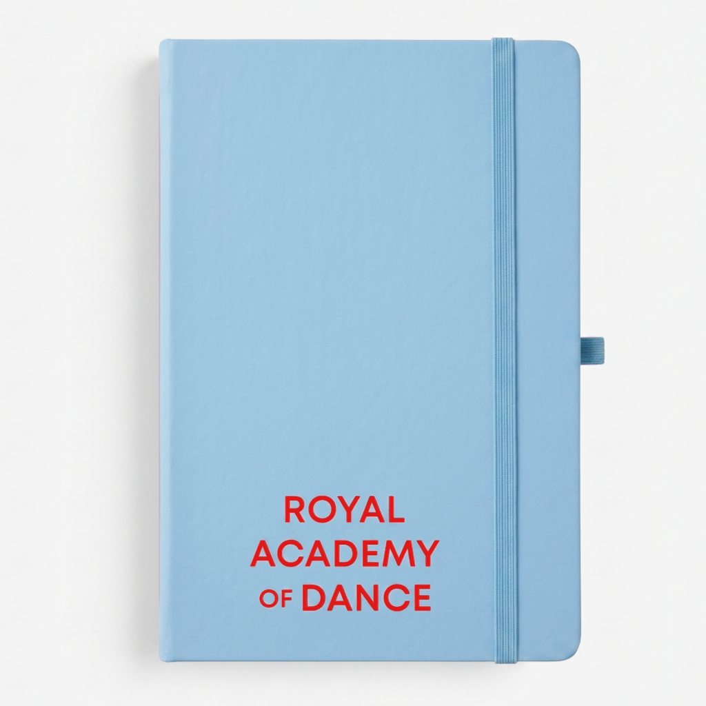 RAD Logo Pastel Notebook Baby Blue