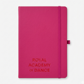 RAD Logo Pastel Notebook Dark Pink