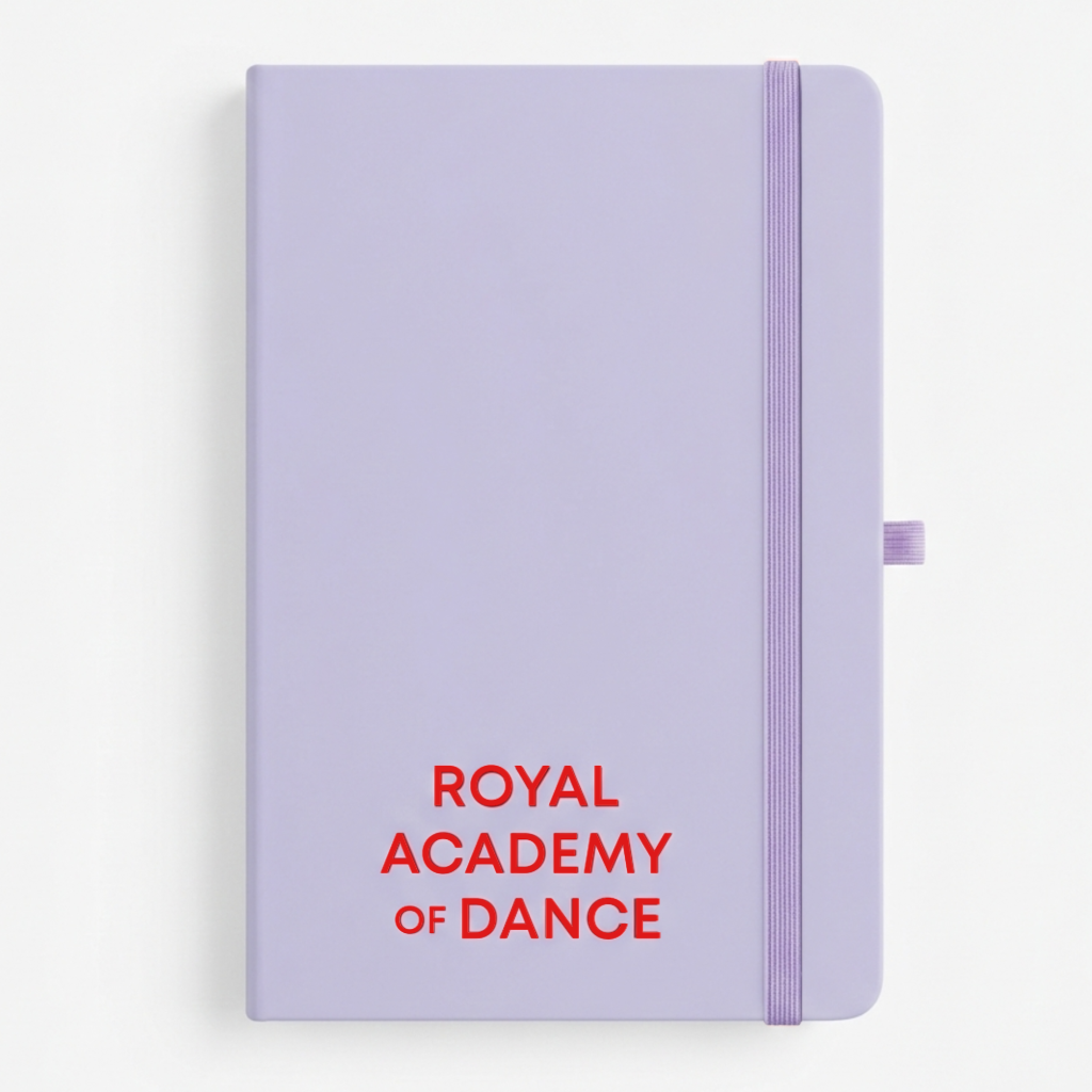 RAD Logo Pastel Notebook Lilac