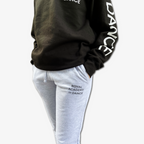 RAD Logo Tracksuit Bottoms Grey