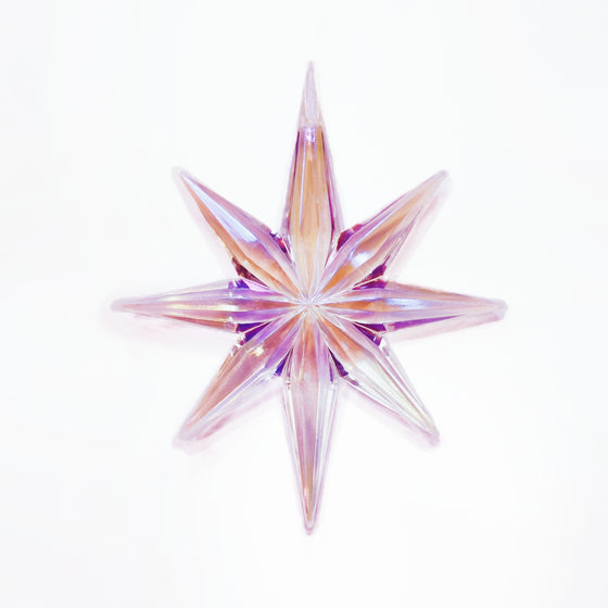 Rainbow Acrylic Bethlehem Star