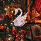Rainbow Acrylic Iridescent Swan
