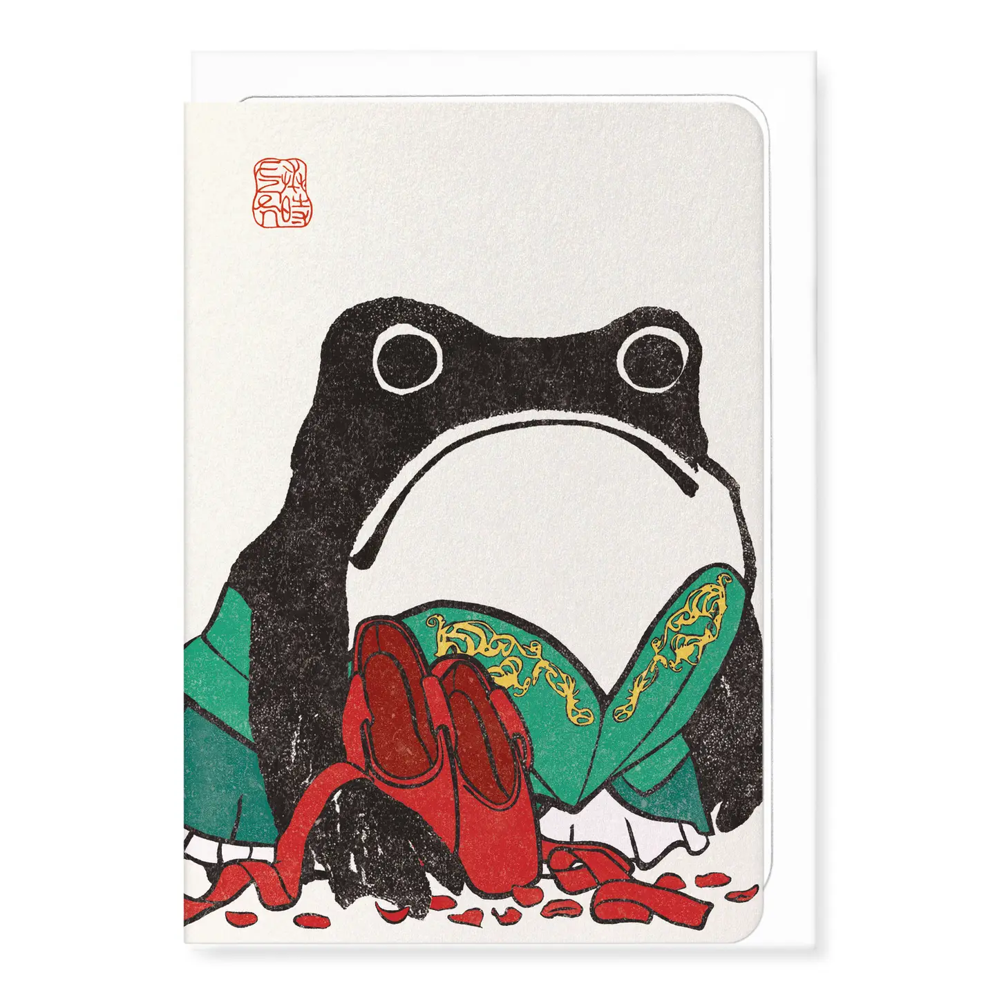 Red Shoes Ezen Frog Card